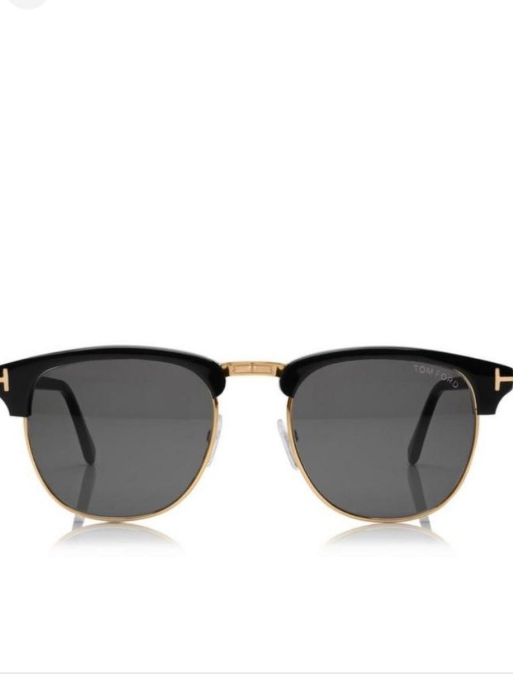 Tom Ford Henry Sunglasses Black/Gold $600